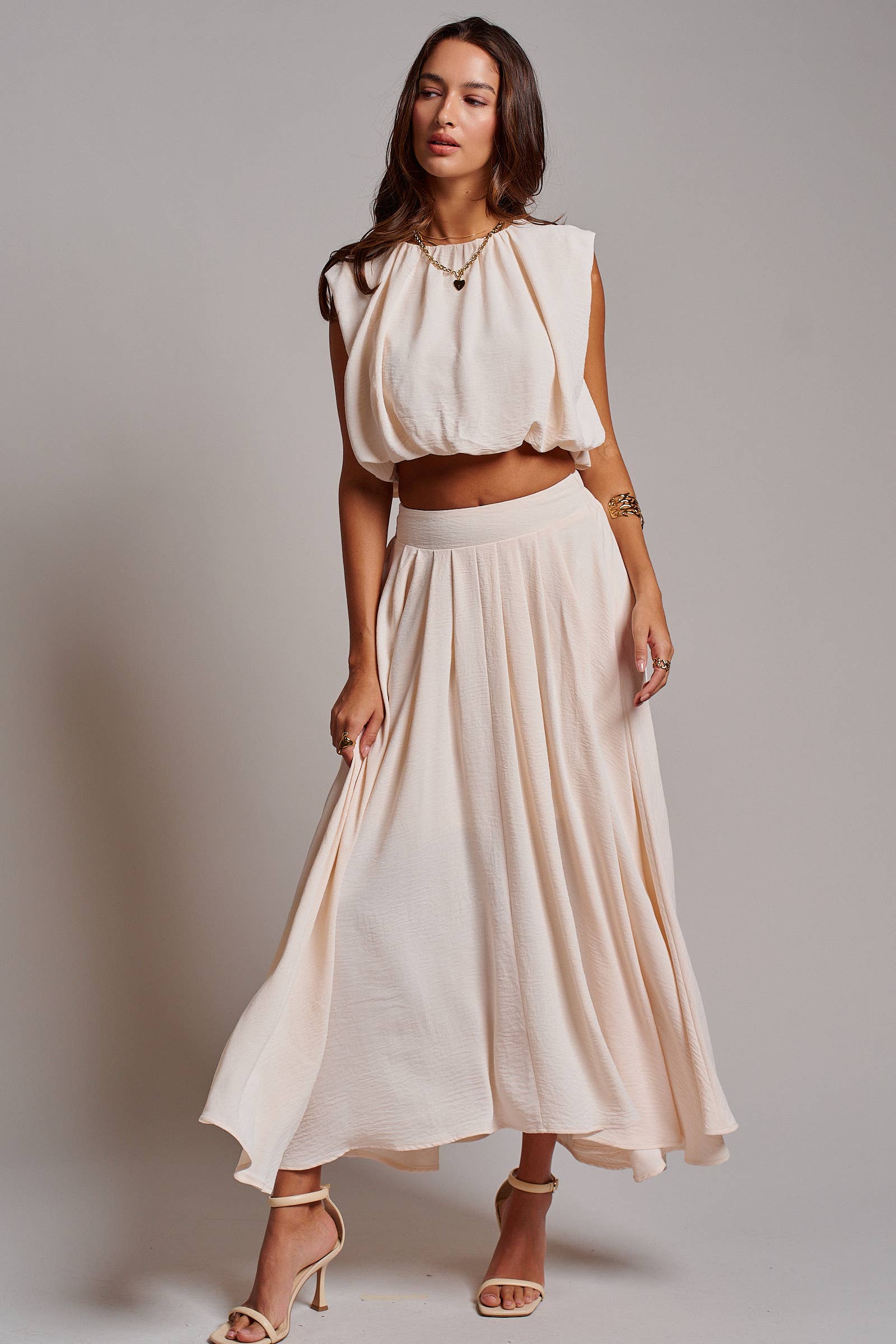 Boho Relaxed Tie-Back Sleeveless Woven Top