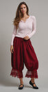 Soft Focus Waffle Knit Henley Top in Lt Pink - Women's T-Shirts & Polos | Urban Daizy