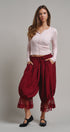 Soft Focus Waffle Knit Henley Top in Lt Pink - Women's T-Shirts & Polos | Urban Daizy