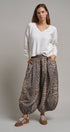 Drop Shoulder Ribbed Knit Sweater in Ivory - Women's Sweaters | Urban Daizy