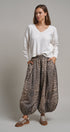 Drop Shoulder Ribbed Knit Sweater in Ivory - Women's Sweaters | Urban Daizy