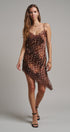 Wild Fawn Lace Mini Dress in Choco - Women's Night Out Dresses | Urban Daizy