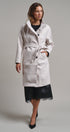Quiet Luxe Napoleon Collar Coat in Ivory - Women's Coats | Urban Daizy