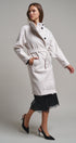 Quiet Luxe Napoleon Collar Coat in Ivory - Women's Coats | Urban Daizy