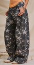 Statement Star Print Wide Leg Pants in Print - Women's Pants | Urban Daizy