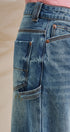 Vintage Wash Cropped Wide-Leg Denim Jeans in Denim - Women's Pants | Urban Daizy