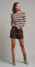 Soft Focus Faux Suede Shorts in Choco Brown - Women's Casual Shorts | Urban Daizy