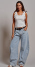 Sweet Ruffle Muse Tank in White - Women's Tops | Urban Daizy