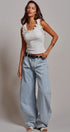 Sweet Ruffle Muse Tank in White - Women's Tops | Urban Daizy