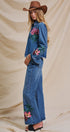 Test in Denim - Women's Blankets | Urban Daizy