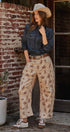 Washed Denim Chambray Button Up Shirt in Dk Denim - Women's Shirts & Blouses | Urban Daizy