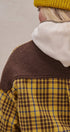 Oversized Plaid Flannel Button Down Shacket in Mustard - Women's Shirts & Blouses | Urban Daizy