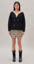 Double Breasted Pea Coat in Black - Women's Coats | Urban Daizy