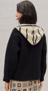Double Breasted Pea Coat in Black - Women's Coats | Urban Daizy