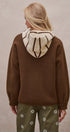 Double Breasted Pea Coat in Brown - Women's Coats | Urban Daizy
