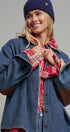 Classic Button-Up Denim Jacket in Denim - Women's Denim Jackets | Urban Daizy