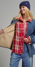 Classic Button-Up Denim Jacket in Denim - Women's Denim Jackets | Urban Daizy