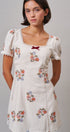 Heirloom Embroidered Mini Dress in Ivory - Women's Casual Dresses | Urban Daizy