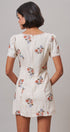 Heirloom Embroidered Mini Dress in Ivory - Women's Casual Dresses | Urban Daizy