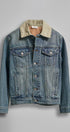 Vintage Wash Denim Jacket With Elbow Patches in Denim - Women's Fashion | Urban Daizy