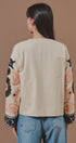Suzani Embroidered Cotton Floral Jacket in Cream - Women's Fashion | Urban Daizy