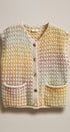 Popcorn Knit Button Front Sweater Vest in Mustard - Women's Fashion | Urban Daizy