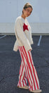 Fuzzy Star Knit Button Up Cardigan in Oatmeal - Women's Fashion | Urban Daizy