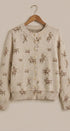Western Cowboy Print Button Front Cardigan in Khaki - Women's Cardigans & Shrugs | Urban Daizy