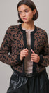 Leopard Print Open-Front Knit Cardigan Sweater in Leopard - Women's Cardigans & Shrugs | Urban Daizy