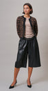 Leopard Print Open-Front Knit Cardigan Sweater in Leopard - Women's Cardigans & Shrugs | Urban Daizy