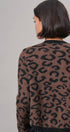 Leopard Print Open-Front Knit Cardigan Sweater in Leopard - Women's Cardigans & Shrugs | Urban Daizy