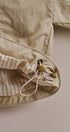 Cropped Hooded Utility Jacket with Button Front in Khaki - Women's Jackets & Outerwear | Urban Daizy