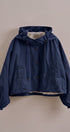Cropped Hooded Utility Jacket with Button Front in Nany - Women's Jackets & Outerwear | Urban Daizy