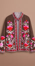 Folk Garden Corduroy Jacket in Brown - Women's Coats | Urban Daizy