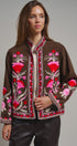 Folk Garden Corduroy Jacket in Brown - Women's Coats | Urban Daizy
