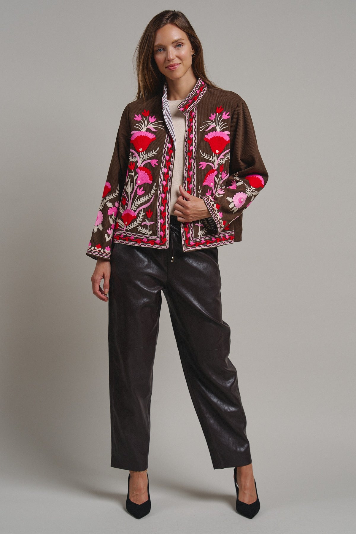 Folk Garden Corduroy Jacket