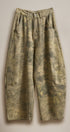 Camo Print Barrel Leg Carpenter Jeans in Olive Multi - Women's Pants | Urban Daizy