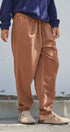 Garment Dyed French Terry Jogger Sweatpants in Brown - Women's Casual Pants | Urban Daizy