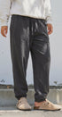 Garment Dyed French Terry Jogger Sweatpants in Charcoal - Women's Casual Pants | Urban Daizy
