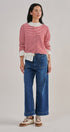 High Waist Wide Leg Jeans with Patch Pockets in Denim - Women's Casual Pants | Urban Daizy