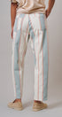 Sunset Stripe Straight Leg Pants in Ivory Sage - Women's Casual Pants | Urban Daizy