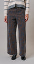 Wildflower Jacquard Wide Leg Pants in Brown - Women's Casual Pants | Urban Daizy