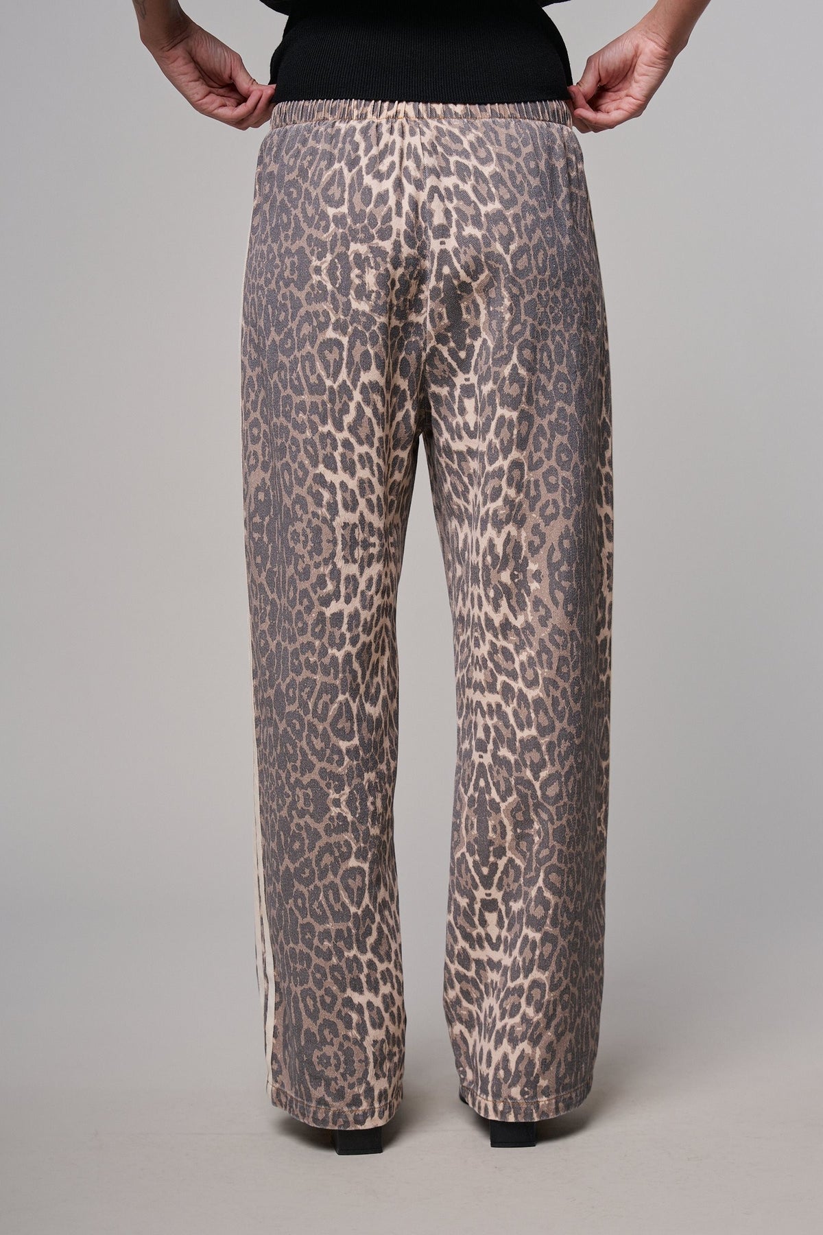 Wild Side Leopard Wide Leg Pants in Leopard - Women's Casual Pants | Urban Daizy
