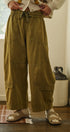 Open Trail Barrel Cargo Pants in Olive Green - Women's Casual Pants | Urban Daizy