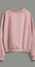 Mom's Favorite Varsity Mock Neck Sweatshirt in Pink - Women's Shorts | Urban Daizy