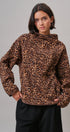 Wild Weekend Leopard Fleece Hoodie in Leopard - Women's Sweatshirts & Hoodies | Urban Daizy