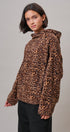 Wild Weekend Leopard Fleece Hoodie in Leopard - Women's Sweatshirts & Hoodies | Urban Daizy