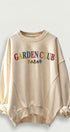 Garden Club Graphic Sweatshirt in Chalk - Women's Sweatshirts & Hoodies | Urban Daizy