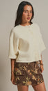 Vintage Floral Cotton Denim Cargo Mini Skirt in Brown - Women's Skirts | Urban Daizy