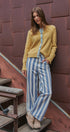 Cottage Bloom Knit Cardigan in Honey Gold - Women's Cardigans & Shrugs | Urban Daizy